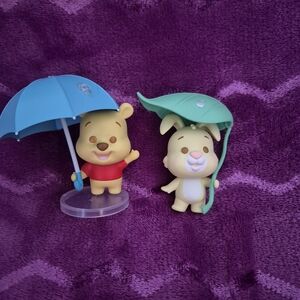 Miniso Disney Pooh and Rabbit Rainy Season Toy Figures